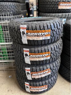 265/65/18  ( 4 new tires ) installed and balanced