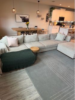 Joybird Sectional with Chaise and Ottoman