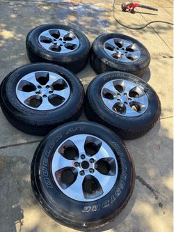 2018 jeep wrangler rims wheels 5x127