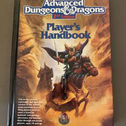Advanced D&D Player’s Handbook 2nd Edition