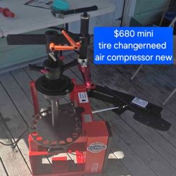 Mini Tire Changer Used Air Compressor