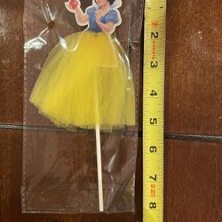 New Snow White Birthday Party Cupcake Toppers