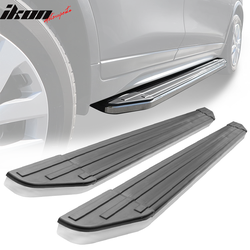 Fits 2016-2022 Honda Pilot YF5/6 V2 Style Running Board Side Step Bar Pair Aluminum