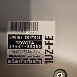 1996 Lexus Ls400 ECU