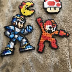 Selling Old School 8 Bit Bead Pixelmania Figures Collectable Coasters? Anime