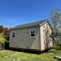 12x16 Classic House Style Shed