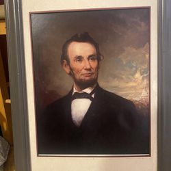 Abraham Lincoln Framed Portrait 