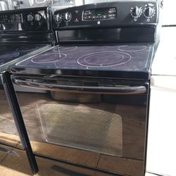 G/E Glass Top Stove Everything Works Good 📌💯