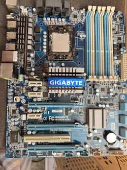 Gigabyte GA-X58-USB3 Rev:1.0 LGA1366 DDR3 ATX Motherboard+I/O Shield | Works