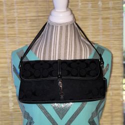 Coach Black Shoulder Purse