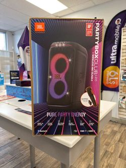 JBL - PartyBox Club 120 Portable Wireless Party Speaker and Wireless Mic Bundle (Opened Box) $5 Down | Payment Plans Available