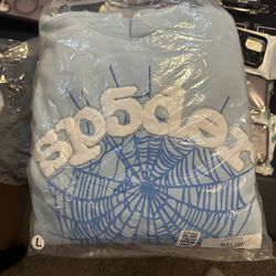 Blue Bling Spider Hoodie BRAND NEW