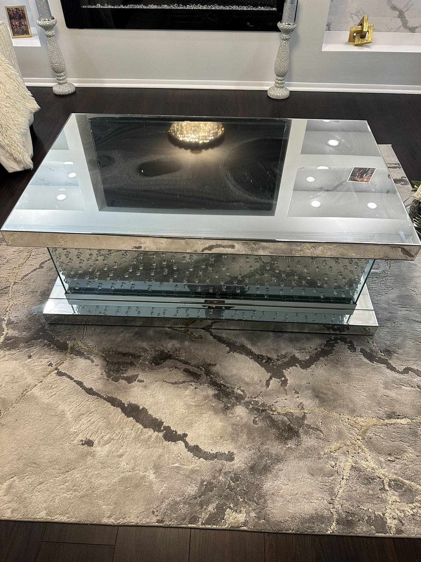 Living Room Glass Table
