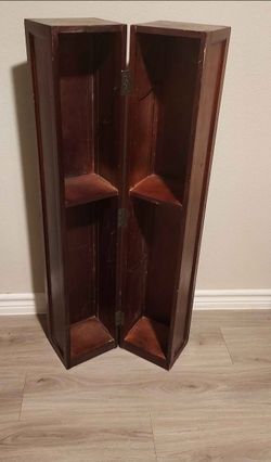 Mid Century Folding Display Cabinet