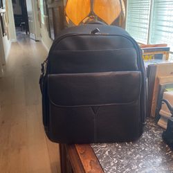 Johnston Murphy Leather Backpack NWOT