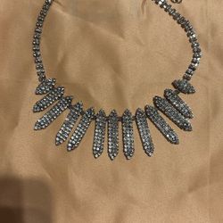 Rhinestone Necklace 