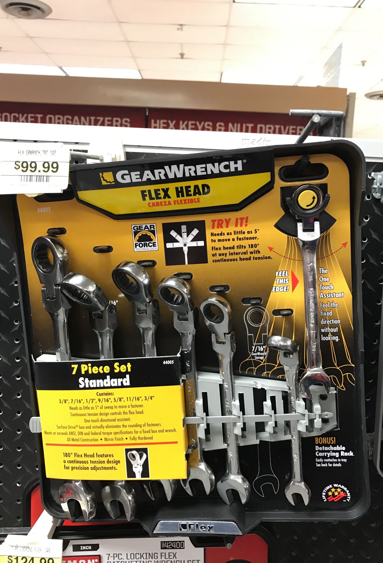 Gear wrench 7 pc