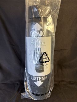 TYLT Bottle 2.0 Hydration Water Bottle +Bluetooth Speaker NWT