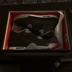 Jordan 4 Bred Reimagined Size 10 Brand New