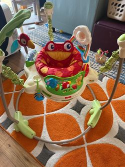 Baby bounce activity seat