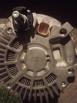 New aftermarket alternator