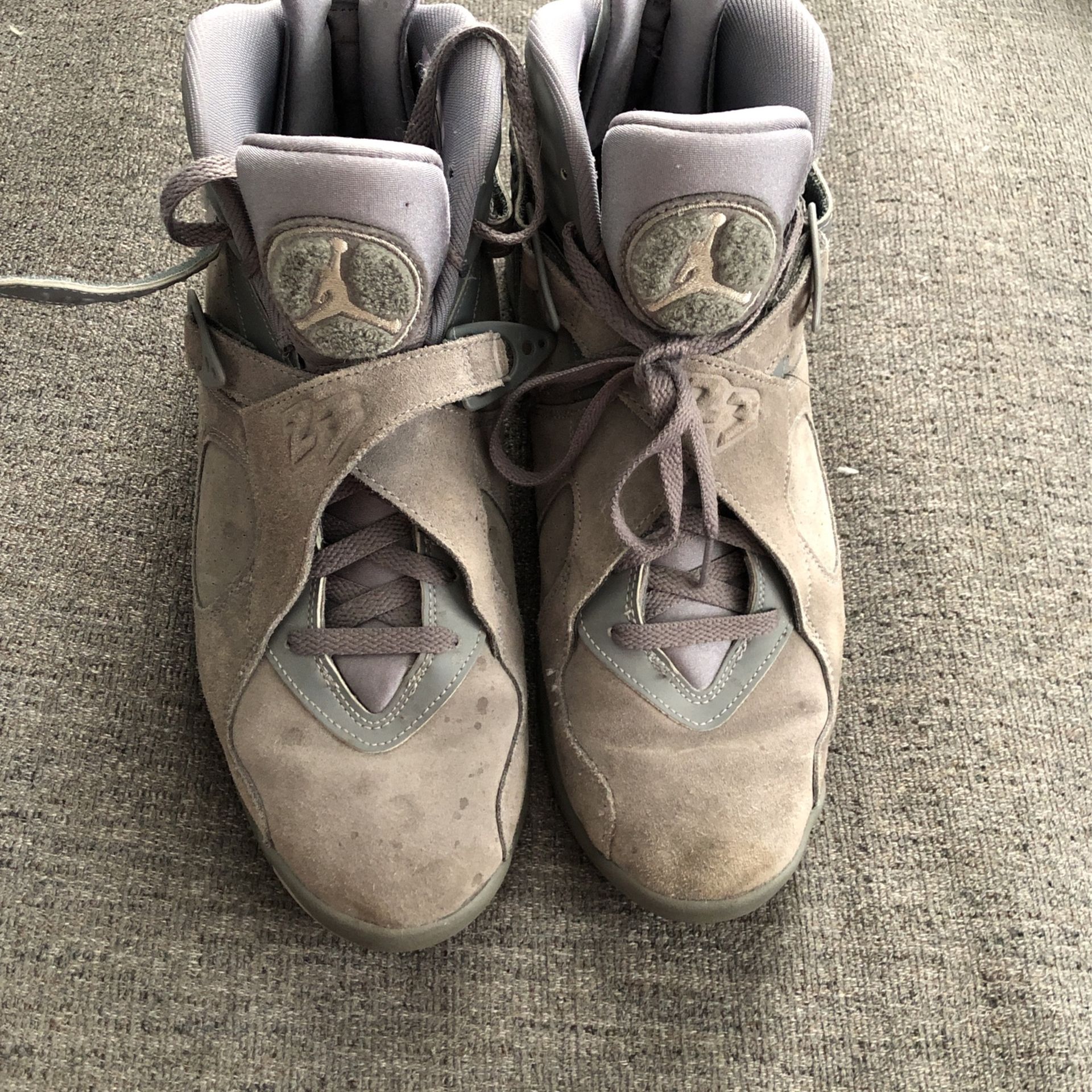 Jordan 8 Cool Grey Size 12