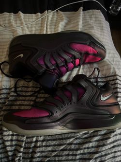 nike kd 18 eggplant color way size 12