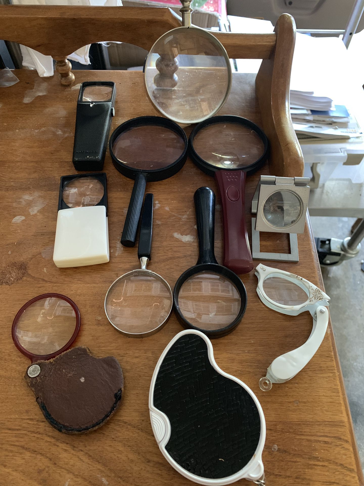 Magnifying glass collection