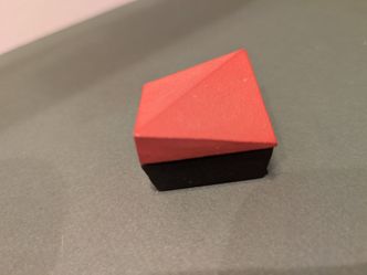 Authentic Chushin Kobo (鋳心工房) Cast Iron Geometric Incense Box