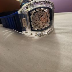 Transparent Men's Watch Fashion Quartz Wristwatch Luminous Waterproof watch
