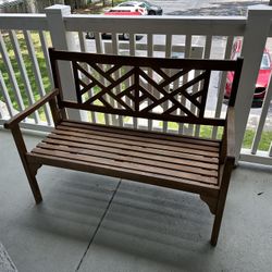 Foldable Garden Bench 