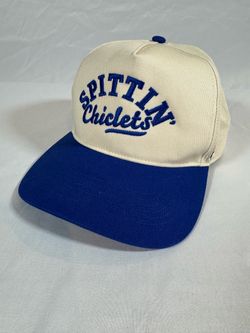 Spittin' Chiclets '47 Brand Hitch Snapback Hat Barstool Sports Cream/Navy Blue