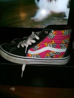 Vans Fuchsia Fedora Dices Highs