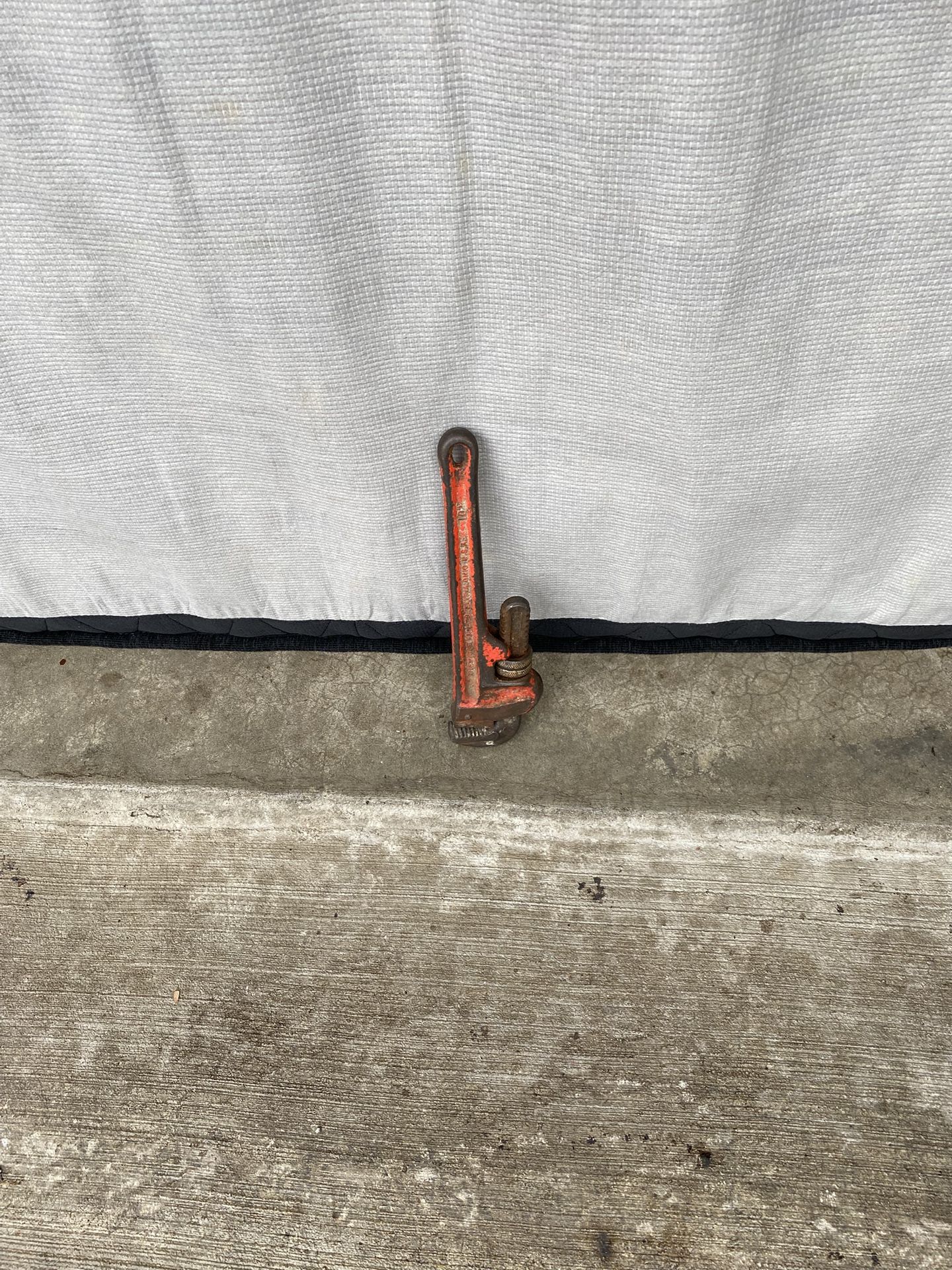 Rigid 10” Pipe Wrench