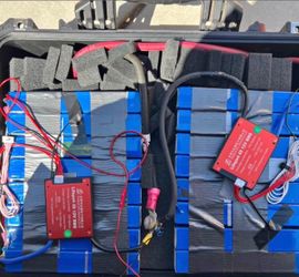 Custom 12v 186ah lifepo4 battery made