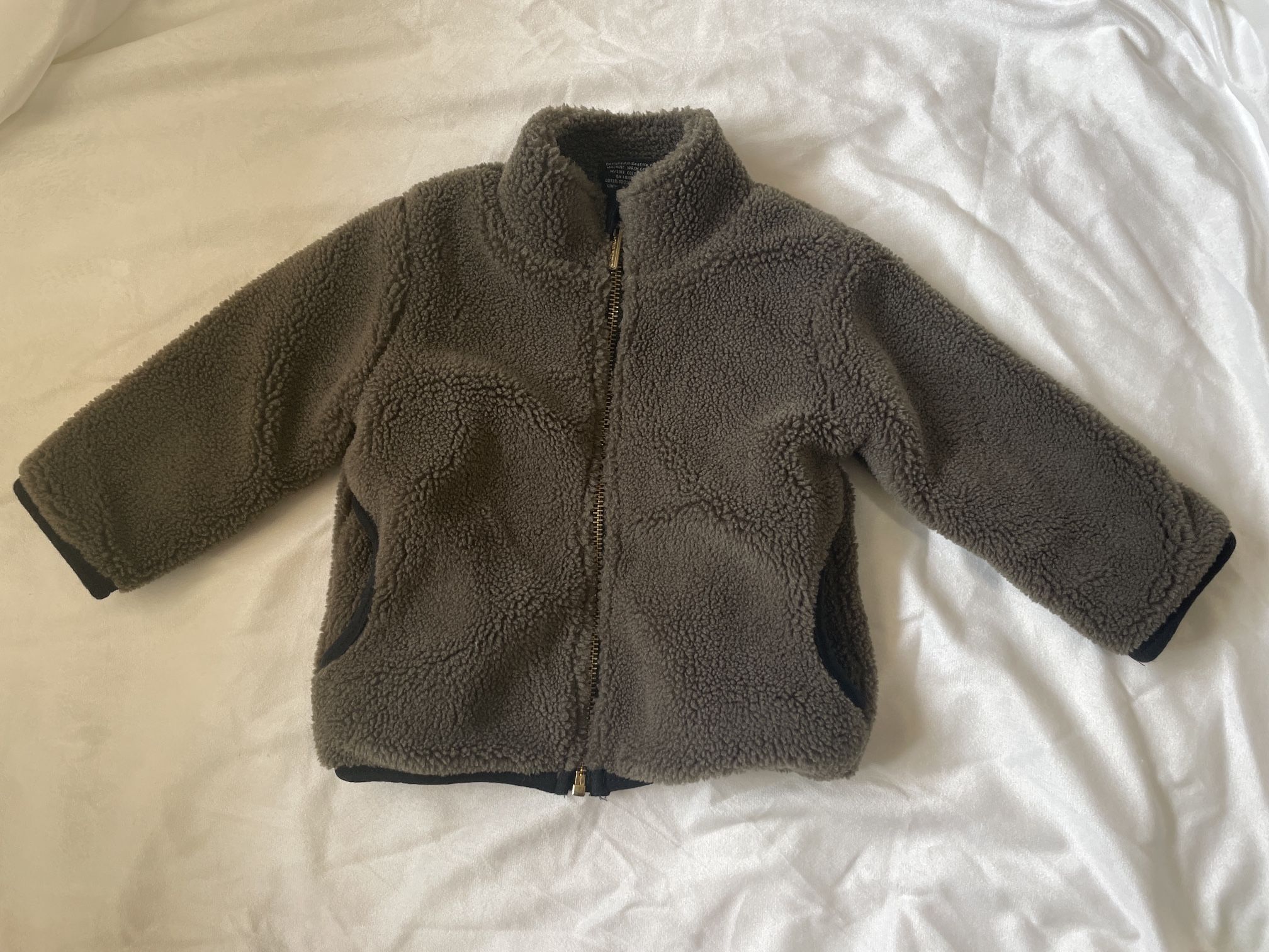 Little Bipsy Sherpa Jacket Size 6/12 Months