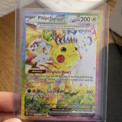 Pikachu EX 238/191 SIR Surging Sparks NM Pokemon Tcg