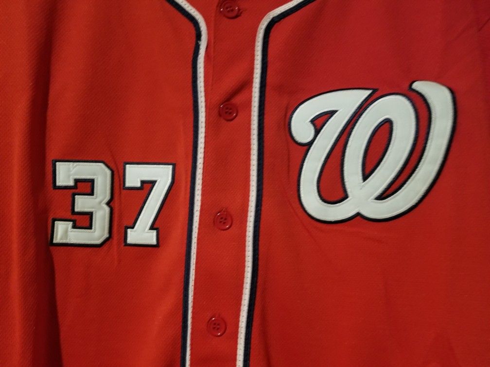 Brand New 2019 MLB Stephen Strasburg Flex Base Jersey, Men  XL / 48 size.