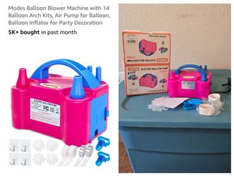 Air pump balloon