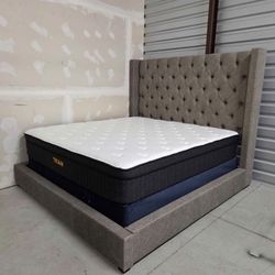 timeless Tall headboards bed frames available King Queen delivery available 