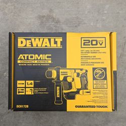 Dewalt 20v Sds Rotary Hammer Drill Brushless Atomic Brand New Tool Only 