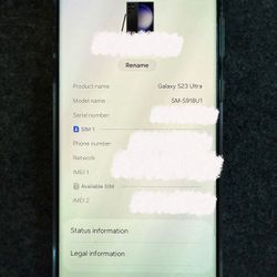 Samsung S23 Ultra 512GB