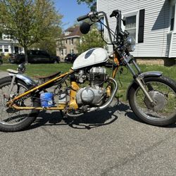 Hard tail Rat Bobber From Honda CT400 $1500 Best Offer