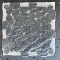 6 Square Feet Shower Rock Stone Tile Bathroom NIB