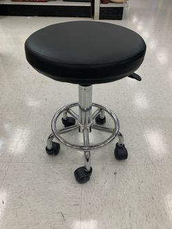 Adjustable Rolling Swivel Stool