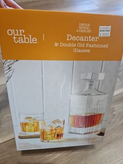 Lincoln Crystal 3 piece set