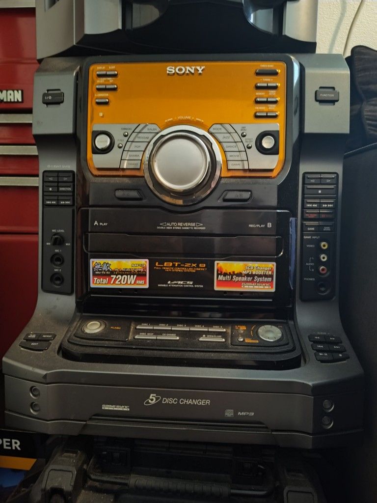 Sony Hi-fi Stereo System Hcd-zx9
