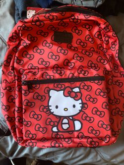 Girls hello kitty backpack