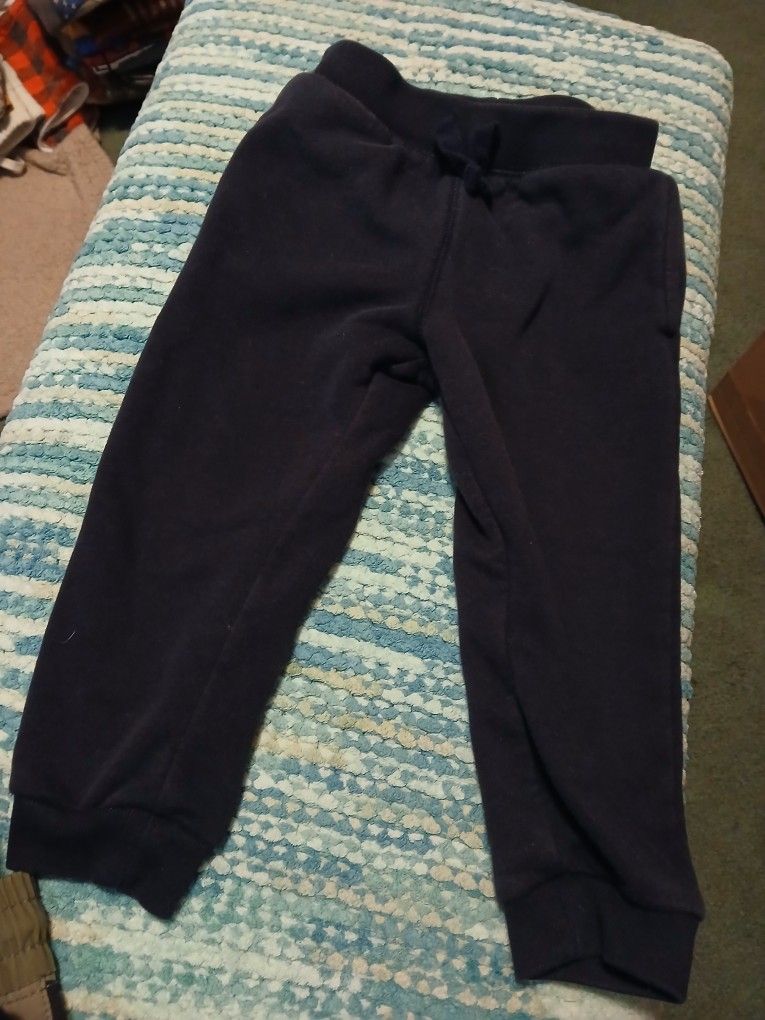 Two Pair Black Pants Size 2T