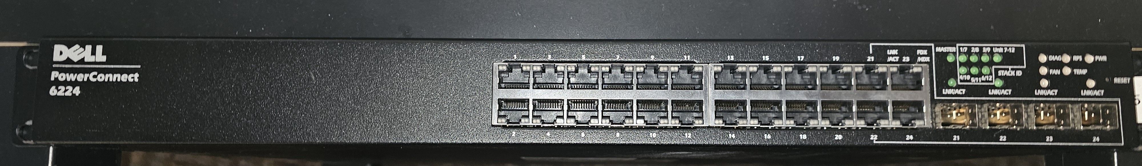 Dell PowerConnect 6225 24 port GB Switch